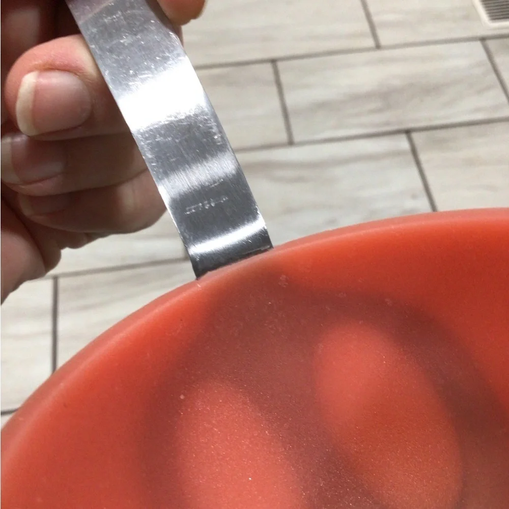 Stainless Steel Silicone Ladle Kitchen Utensil Heat Resistant Serving Spoon 11”